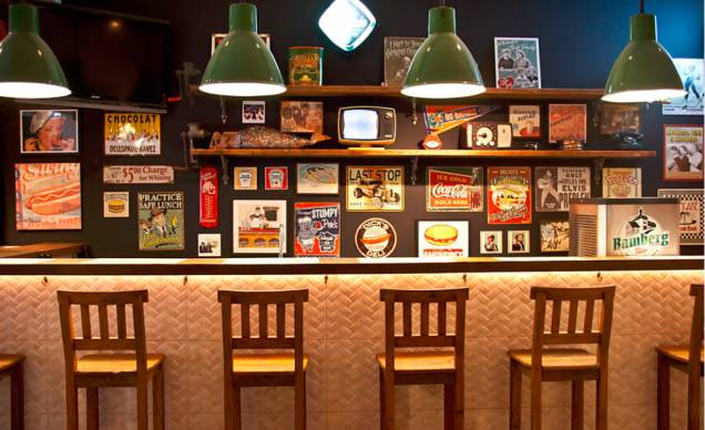 Big Kahuna Burger: decoração do ambiente