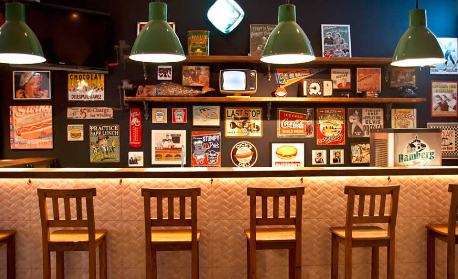 Big Kahuna Burger: decoração do ambiente Big Kahuna Burger: decoração do ambiente