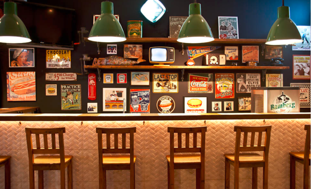 Big Kahuna Burger: decoração do ambiente Big Kahuna Burger: decoração do ambiente