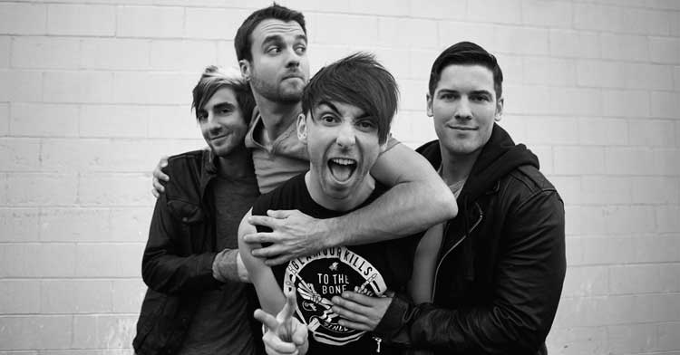 A banda All Time Low A banda All Time Low