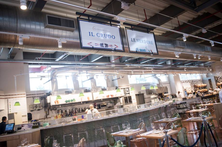 Le Verdure & Il Crudo, no Eataly São Paulo Le Verdure & Il Crudo, no Eataly São Paulo