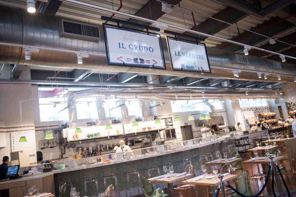Le Verdure & Il Crudo, no Eataly São Paulo Le Verdure & Il Crudo, no Eataly São Paulo