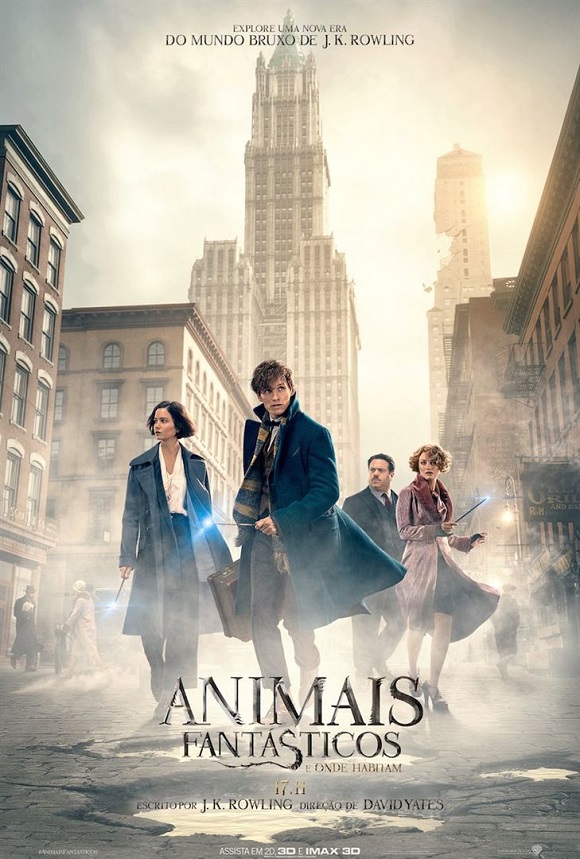 Pôster do filme Animais Fantásticos e Onde Habitam Pôster do filme Animais Fantásticos e Onde Habitam