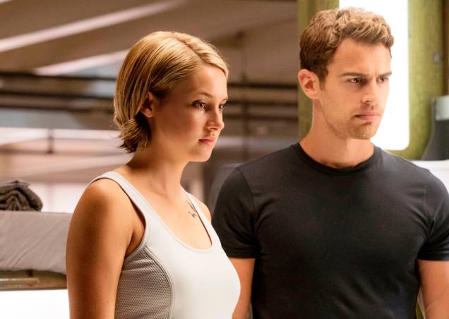 Convergente: Shailene Woodley e Theo James Convergente: Shailene Woodley e Theo James