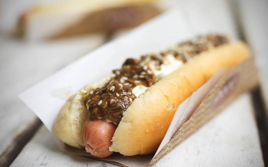 Asian: cream cheese, cogumelo shimeji e gergelim Asian: cream cheese, cogumelo shimeji e gergelim