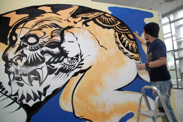 Atsuo com seu traço oriental Atsuo com seu traço oriental