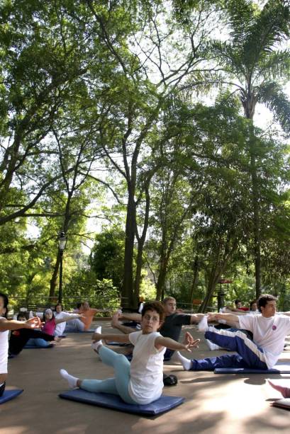 Aula de ioga no Sesc Ipiranga Aula de ioga no Sesc Ipiranga