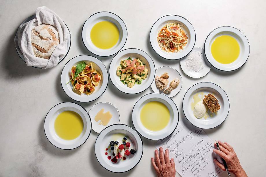 Degustação de azeite brasileiros: durante todo o mês de junho, a chef Ana Soares cria uma receita com azeites de pequenos produtores