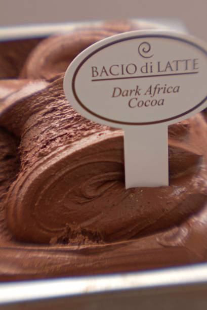 Festival do cacau africano: sete variedades de sorvete Festival do cacau africano: sete variedades de sorvete