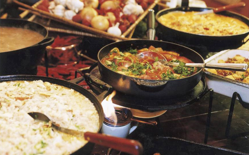 Bufê do restaurante Bufê do restaurante