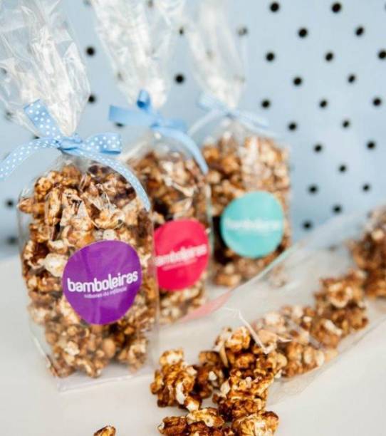 Pipocas carameladas Pipocas carameladas