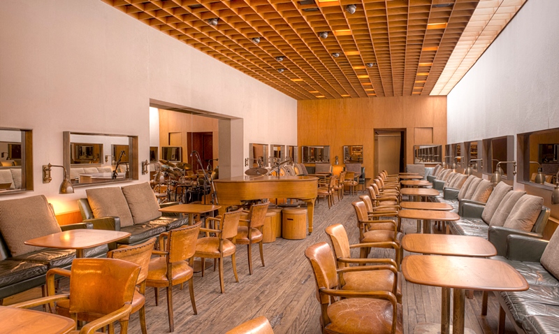 O centro do salão, onde os músicos se apresentam O centro do salão, onde os músicos se apresentam