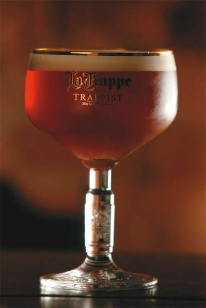 O chope La Trappe O chope La Trappe