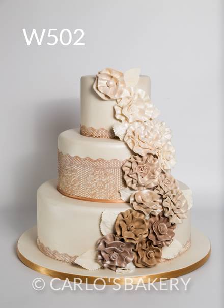 Bolo de casamento feito pela Carlos Bakery, de Buddy Valastro Bolo de casamento feito pela Carlos Bakery, de Buddy Valastro