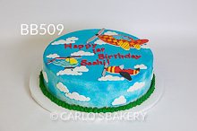 Aviões e helicóptero ornamentam a guoloseima Aviões e helicóptero ornamentam a guoloseima