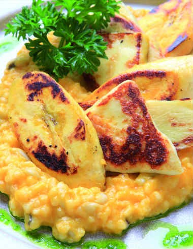 Arroz cateto com feijão verde banana e pupu Arroz cateto com feijão verde banana e pupu