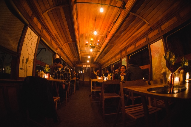 O vagão restaurante do BTNK O vagão restaurante do BTNK