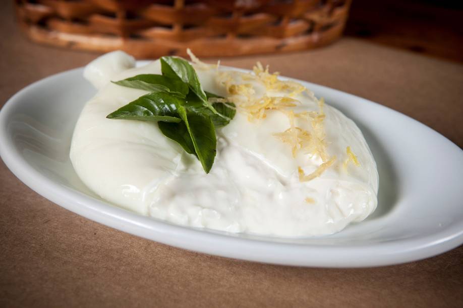 A unidade da burrata sai por R$ 29,00 A unidade da burrata sai por R$ 29,00