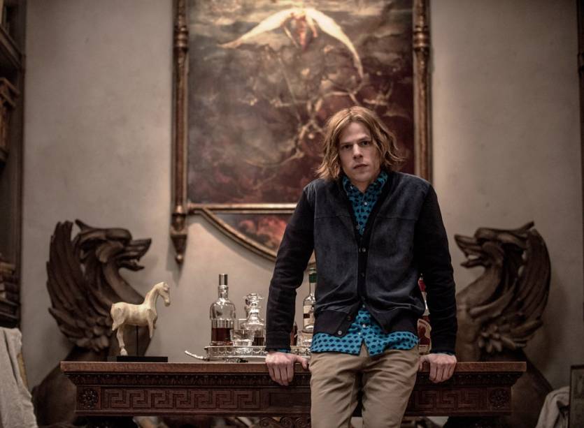 Batman vs Superman - A Origem da Justiça: Jesse Eisenberg está no papel de Lex Luthor Batman vs Superman - A Origem da Justiça: Jesse Eisenberg está no papel de Lex Luthor