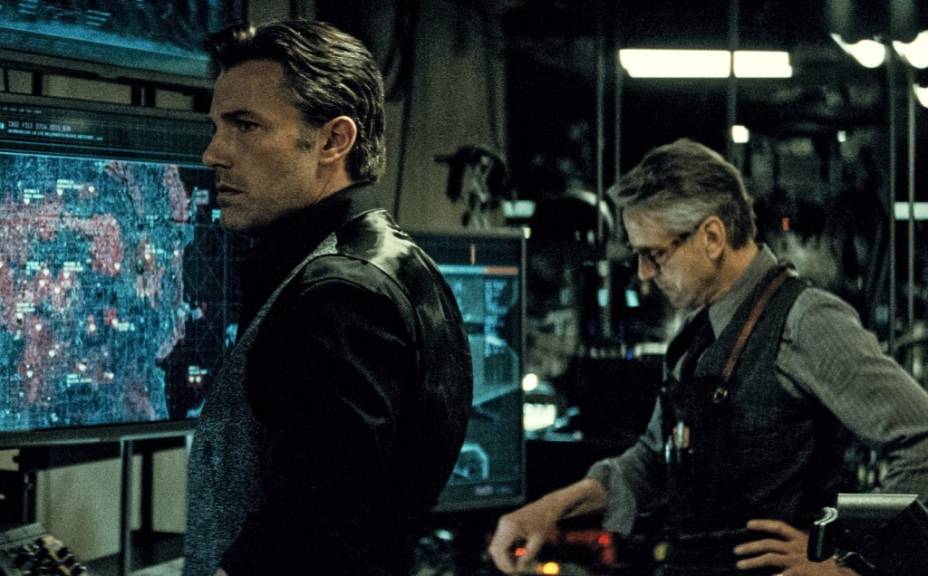 Batman vs Superman - A Origem da Justiça: Ben Affleck e Jeremy Irons, que interpreta o mordomo Alfred Batman vs Superman - A Origem da Justiça: Ben Affleck e Jeremy Irons, que interpreta o mordomo Alfred