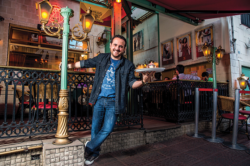 O proprietário Isaac Azar O proprietário Isaac Azar