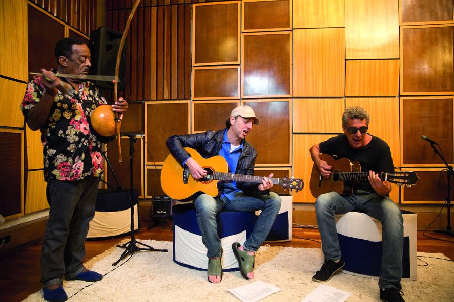Naná Vasconcelos, Paulo Lepetit e Zeca Baleiro