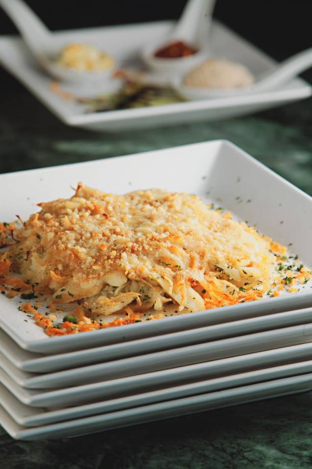 Bacalhau às natas: no menu do Bistro Faria Lima Bacalhau às natas: no menu do Bistro Faria Lima