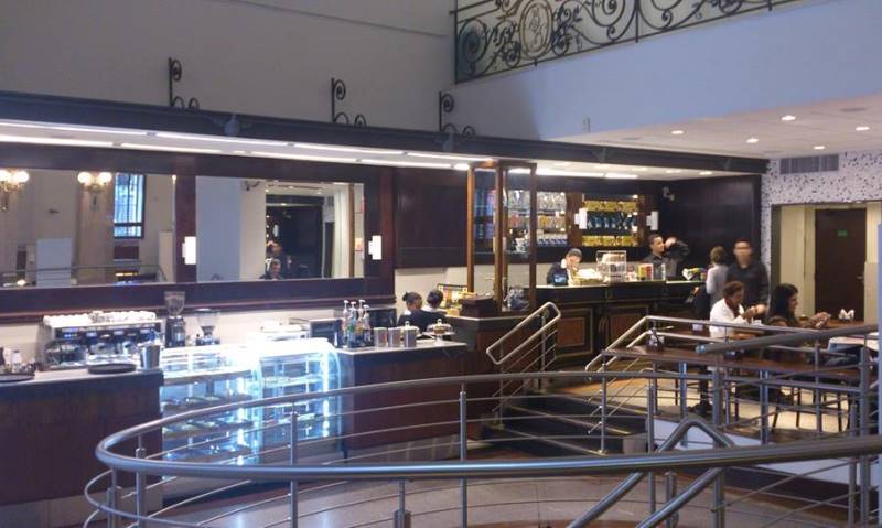 Ambiente da cafeteria Ambiente da cafeteria