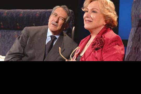 A dupla Goulart-Bruno no palco A dupla Goulart-Bruno no palco