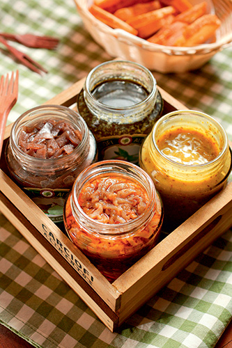 Os antepastos: as receitas levam azeite de oliva e nada de conservantes Os antepastos: as receitas levam azeite de oliva e nada de conservantes