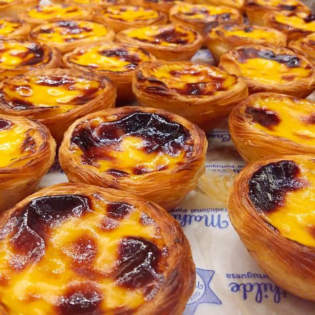 Os pastéis de nata Os pastéis de nata