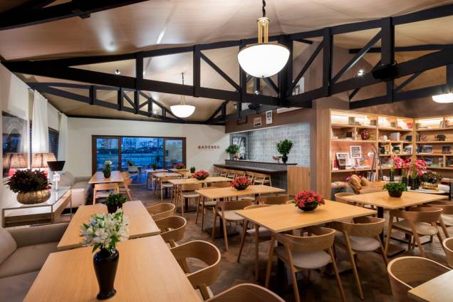 O restaurante funciona dentro da CASA COR, no Jockey Club O restaurante funciona dentro da CASA COR, no Jockey Club