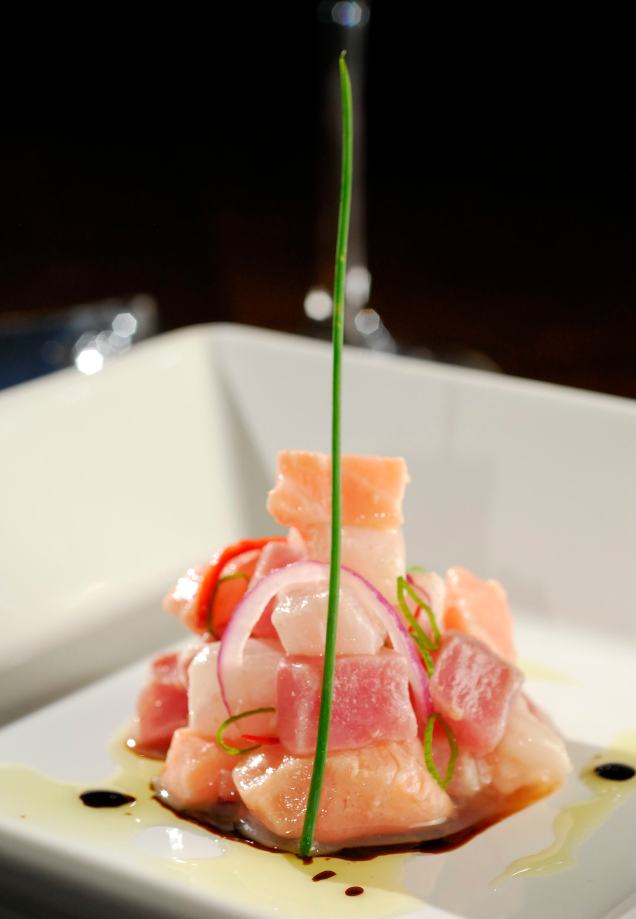 Ceviche do restaurante Hakken Ceviche do restaurante Hakken