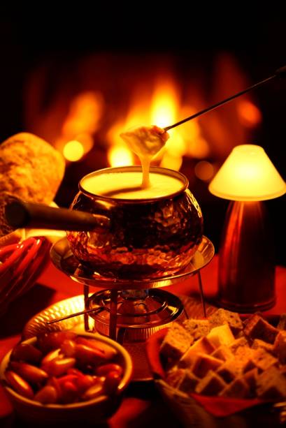 Fondue de queijo Fondue de queijo