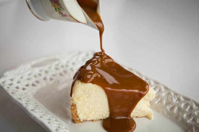Cheesecake de doce de leite Cheesecake de doce de leite