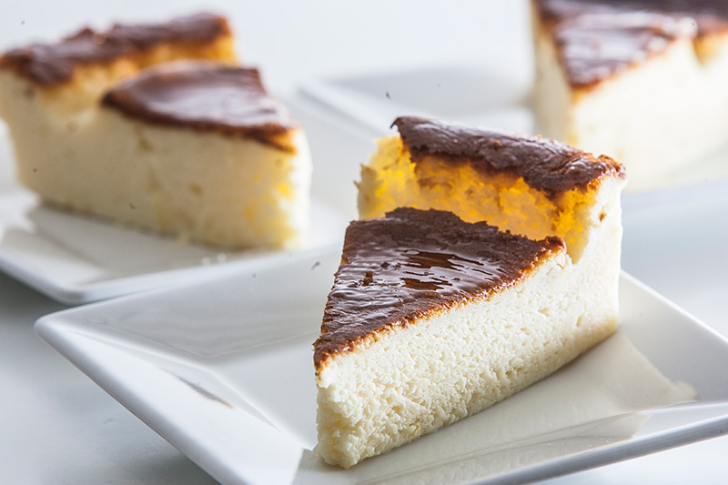 Cheesecake sem calda Cheesecake sem calda