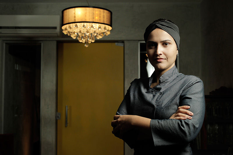 A confeiteira Ana Carolina, autora das sobremesas A confeiteira Ana Carolina, autora das sobremesas