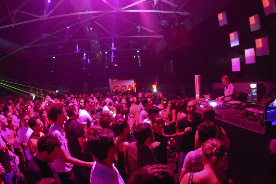 Pista de dança do Clash Club, na Barra Funda Pista de dança do Clash Club, na Barra Funda