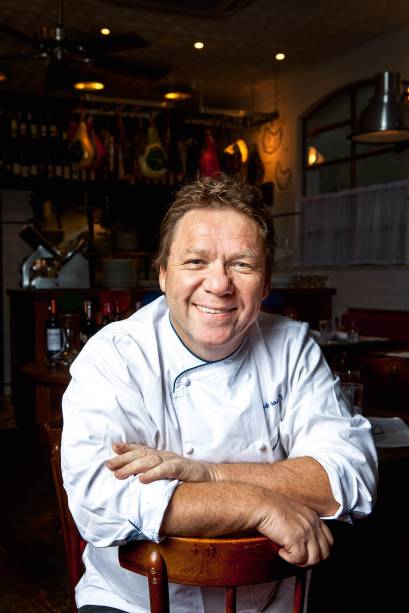 O chef francês Claude Troisgros O chef francês Claude Troisgros