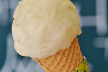 Melão com gengibre, novo sabor da sorveteria Mil Frutas: R$ 8,00 a bola Melão com gengibre, novo sabor da sorveteria Mil Frutas: R$ 8,00 a bola