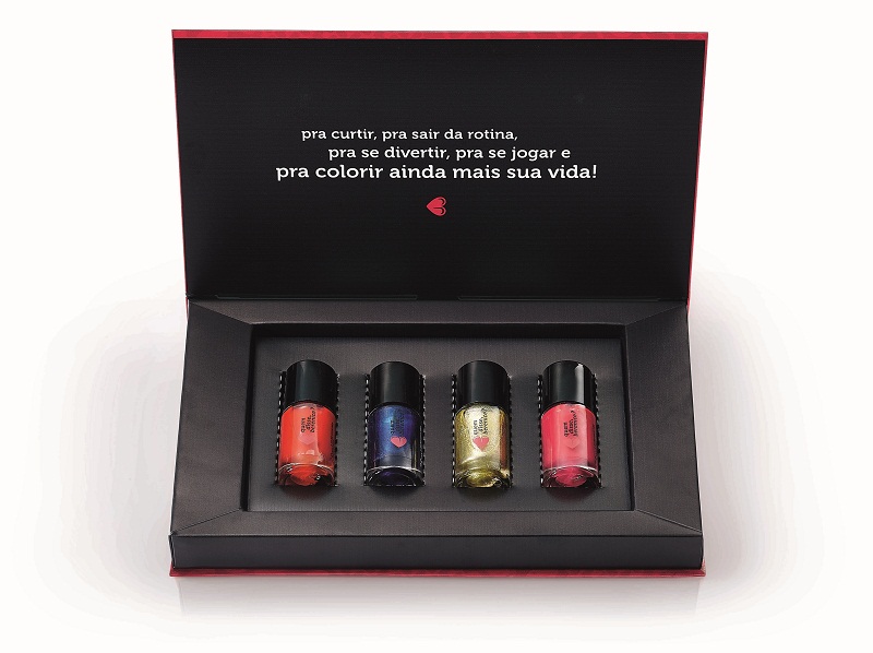 	Kit com quatro esmaltes: R$ 39,90 na Quem disse Berenice?