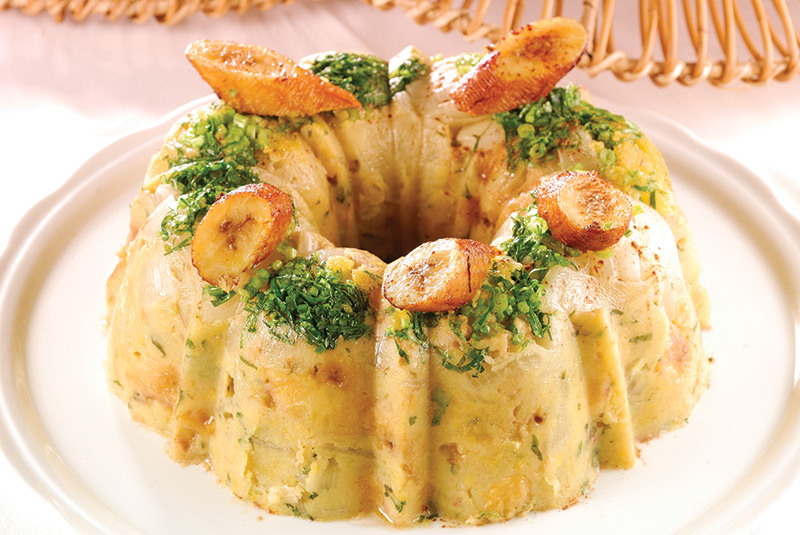 Opção salgada de banana: em cartaz Opção salgada de banana: em cartaz