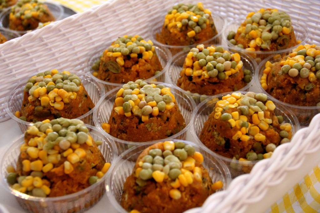 Festa do Milho Verde: cuscuz é um dos quitutes vendidos no evento Festa do Milho Verde: cuscuz é um dos quitutes vendidos no evento