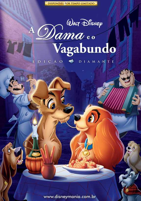 Pôster de A Dama e o Vagabundo Pôster de A Dama e o Vagabundo