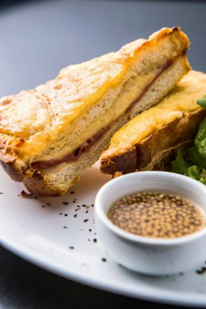 Croque monsieur: pedida para o lanche