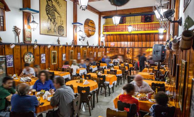 O salão, que continua como antes O salão, que continua como antes