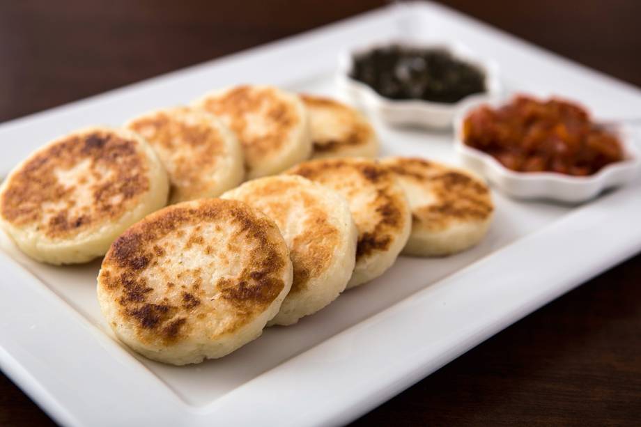 Arepas com queijo