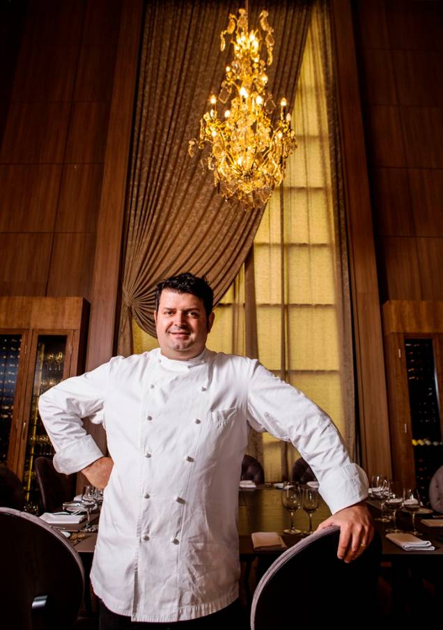 O chef francês Pascal Valero O chef francês Pascal Valero