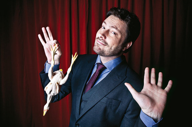 O apresentador Danilo Gentili O apresentador Danilo Gentili