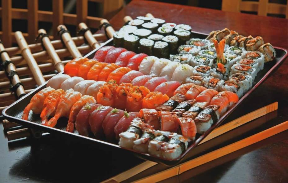 Dhaigo: boa variedade no rodízio de sushis e sashimis Dhaigo: boa variedade no rodízio de sushis e sashimis
